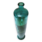 Old blue glass bottle