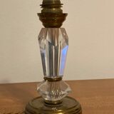 Crystal lamp foot