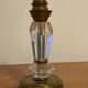 Crystal lamp foot