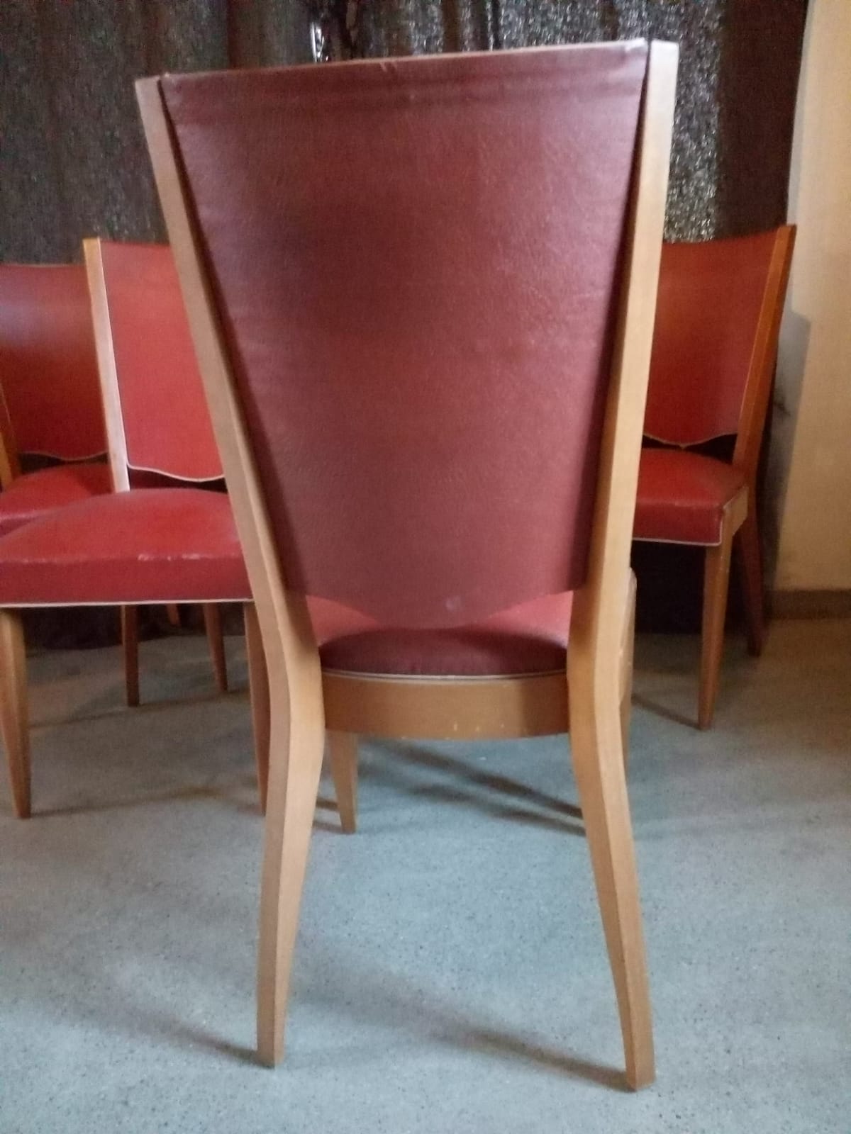 Set of 6 chairs 1960