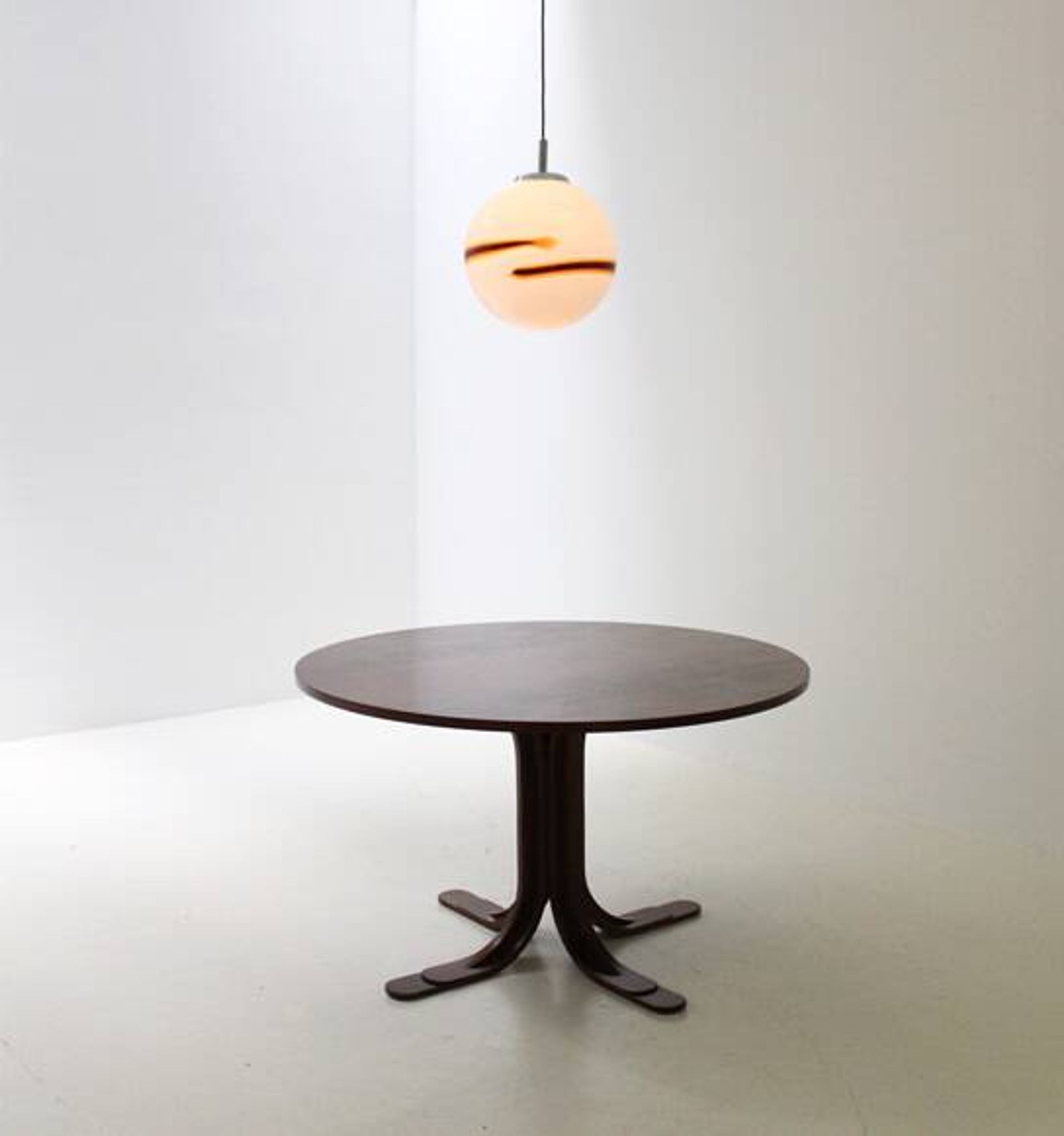 Glass pendant by Mazzega, Italy, 1970