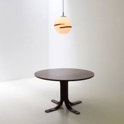Glass pendant by Mazzega, Italy, 1970
