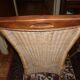 Paire de 2 chaises en rotin