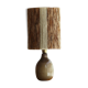 1960s table lamp in glazed stoneware