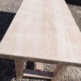 Beech farmhouse table