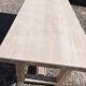 Beech farmhouse table