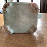 Old iris slip pitcher
