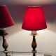 Paire de lampes vintage style empire en bronze