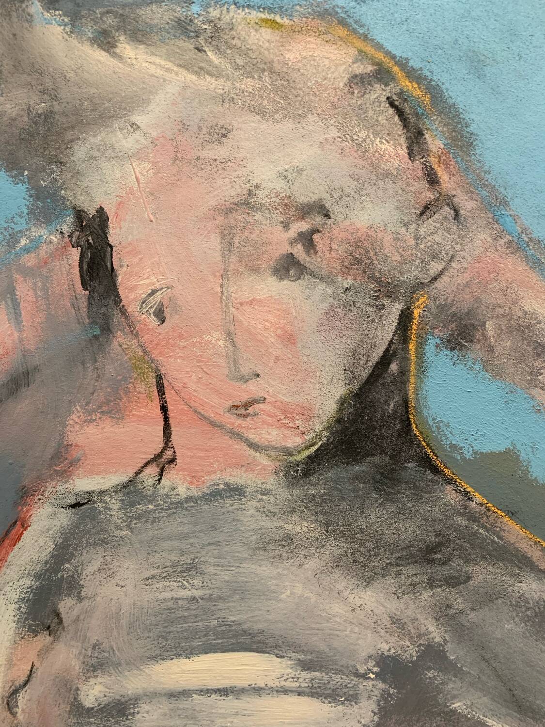 Oil on canvas by Francky Criquet