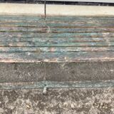 Former garden bench