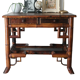 Old colonial style bamboo desk