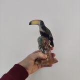 Toucan en faïence