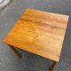Table à manger scandinave de cuisine carrée en bois massif 75cm
