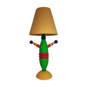 Lampe totem d'olivier