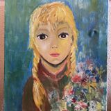 Portrait of “the girl with braids” 1965
