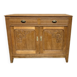 Art Deco oak sideboard