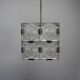 Mid-Century Glass Pendant by Kamenicky Šenov, 1960s, Czechoslovakia