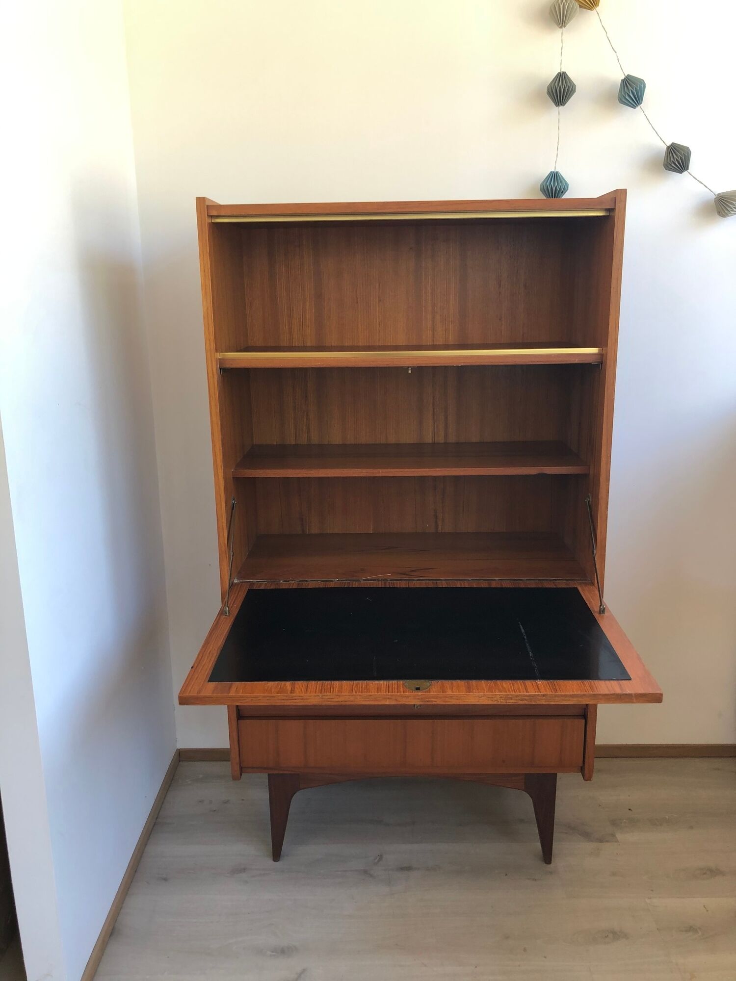 60s pine color secretary