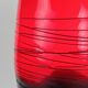Vintage opaline glass shell-shaped lamp from the 1970s.