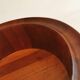 Huge Danish-designed bowl in solid teak.