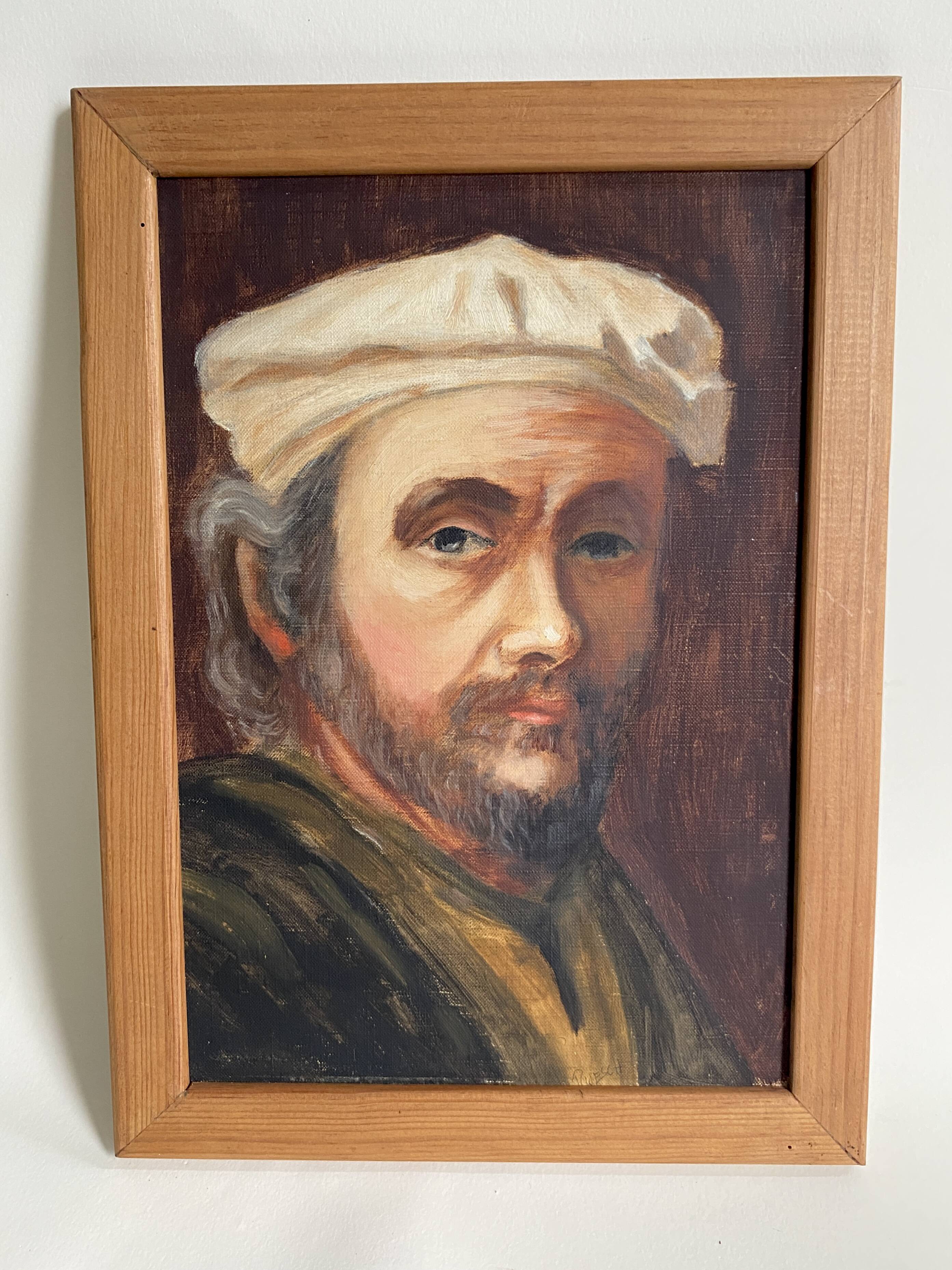 Framed portrait, Italy, 1950s