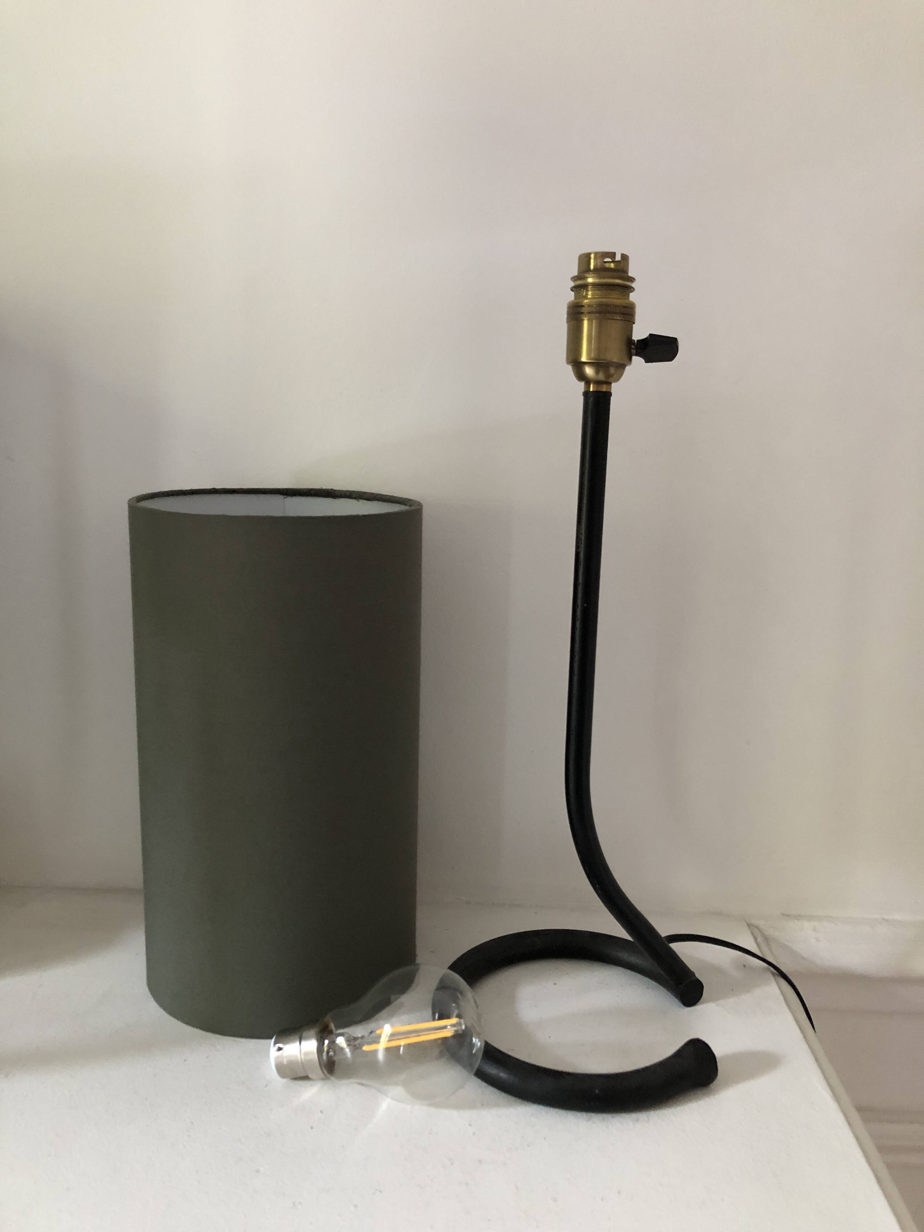 Lampe en fer forgé des années 50 - 60