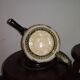 Henriot Quimper France teapot entirely hand decorated Brittany