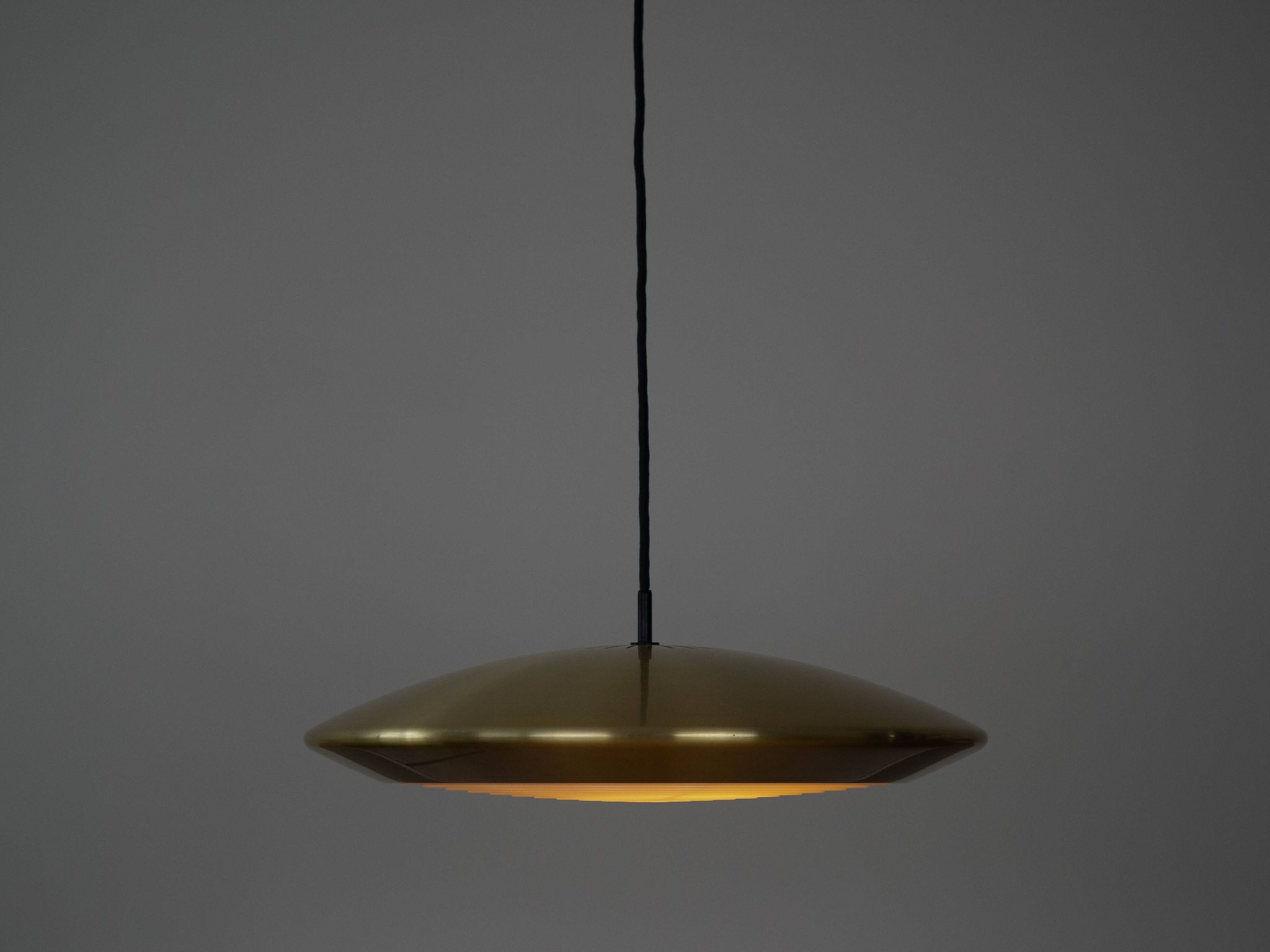 Suspension Danish Diskos by Jo Hammerborg, Fog and Morup, 1965