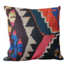 Bohemian patchwork cushion