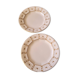 Set of 2 Lancel empty plates/pockets