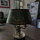 Lampe bouillottes en bronze, 19ème