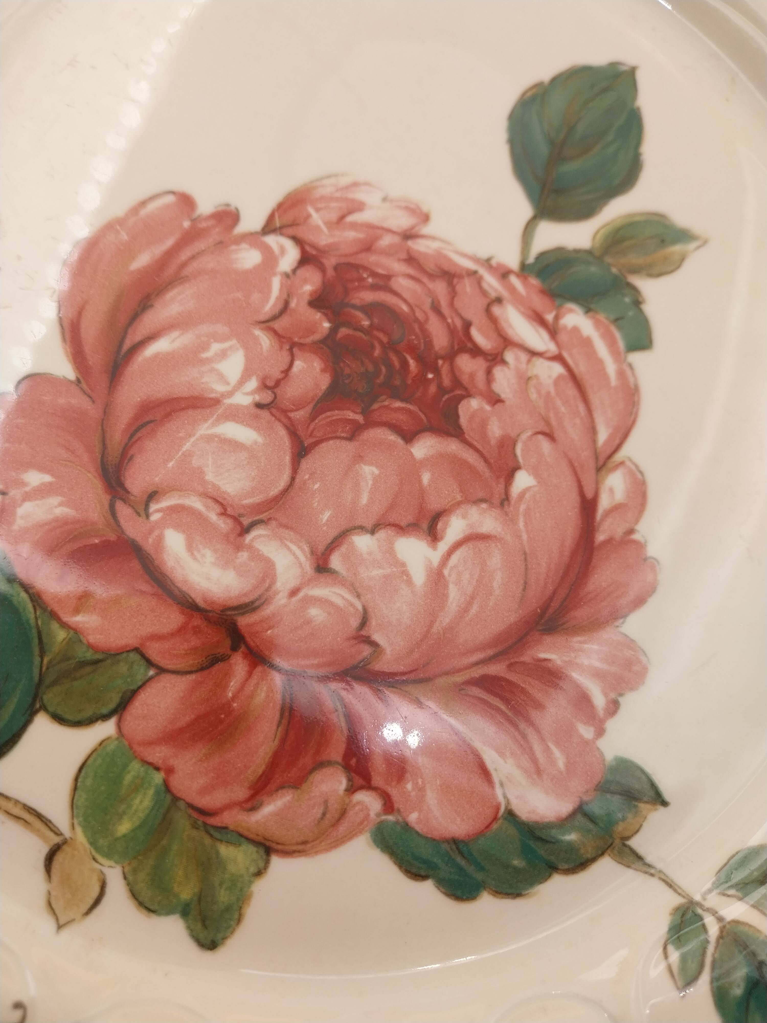 5 flat plates Villeroy Boch model Bouquet ø 26 cm