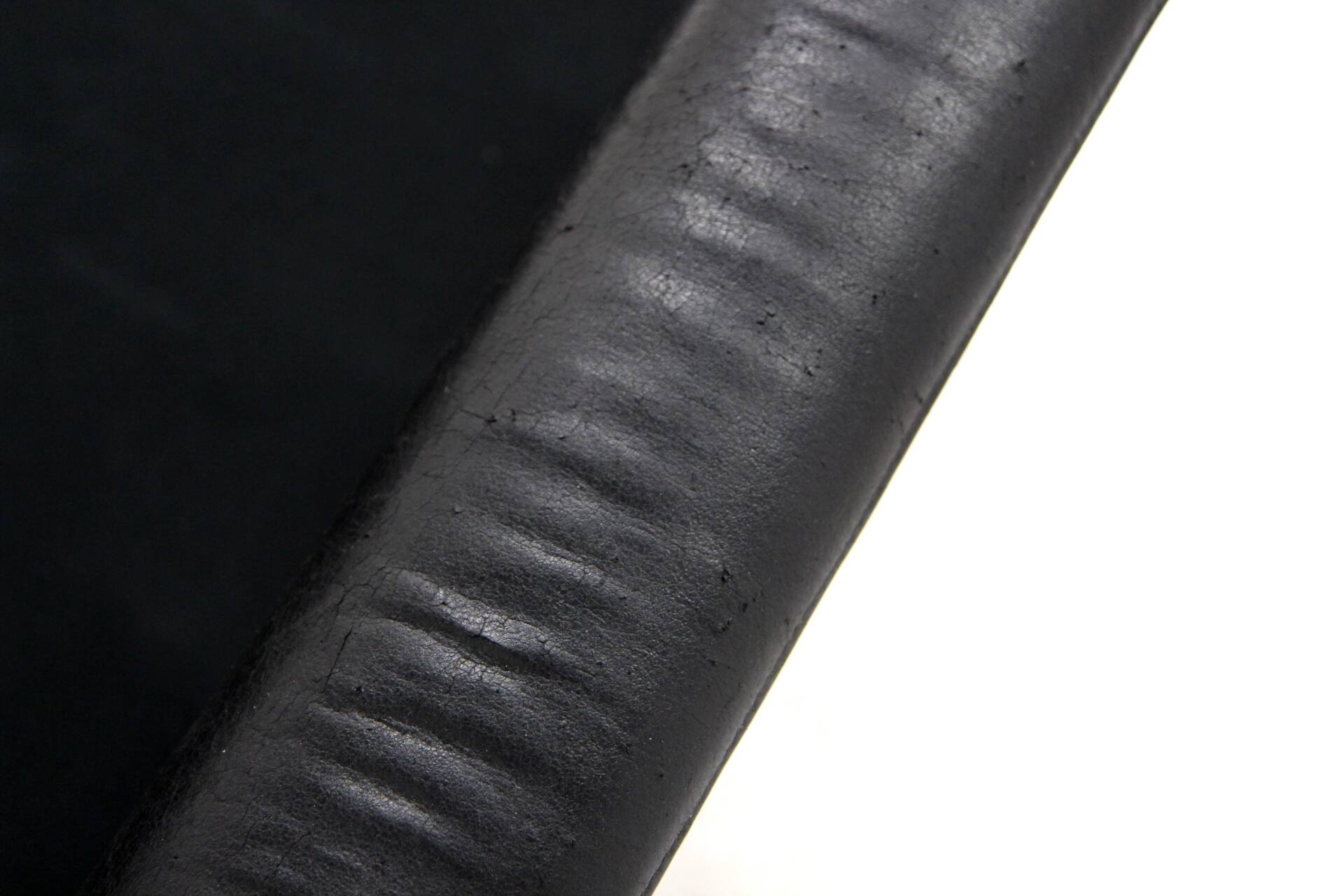 Scandinavian 2-seater leather sofa, Sweden, 1950