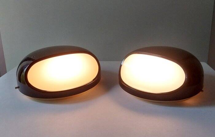 Set of two wall lights art. 4035 - Gerd Lange by Kartell