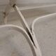 Garden bench, slatted bench, folding, 2 metres long, 1930s.