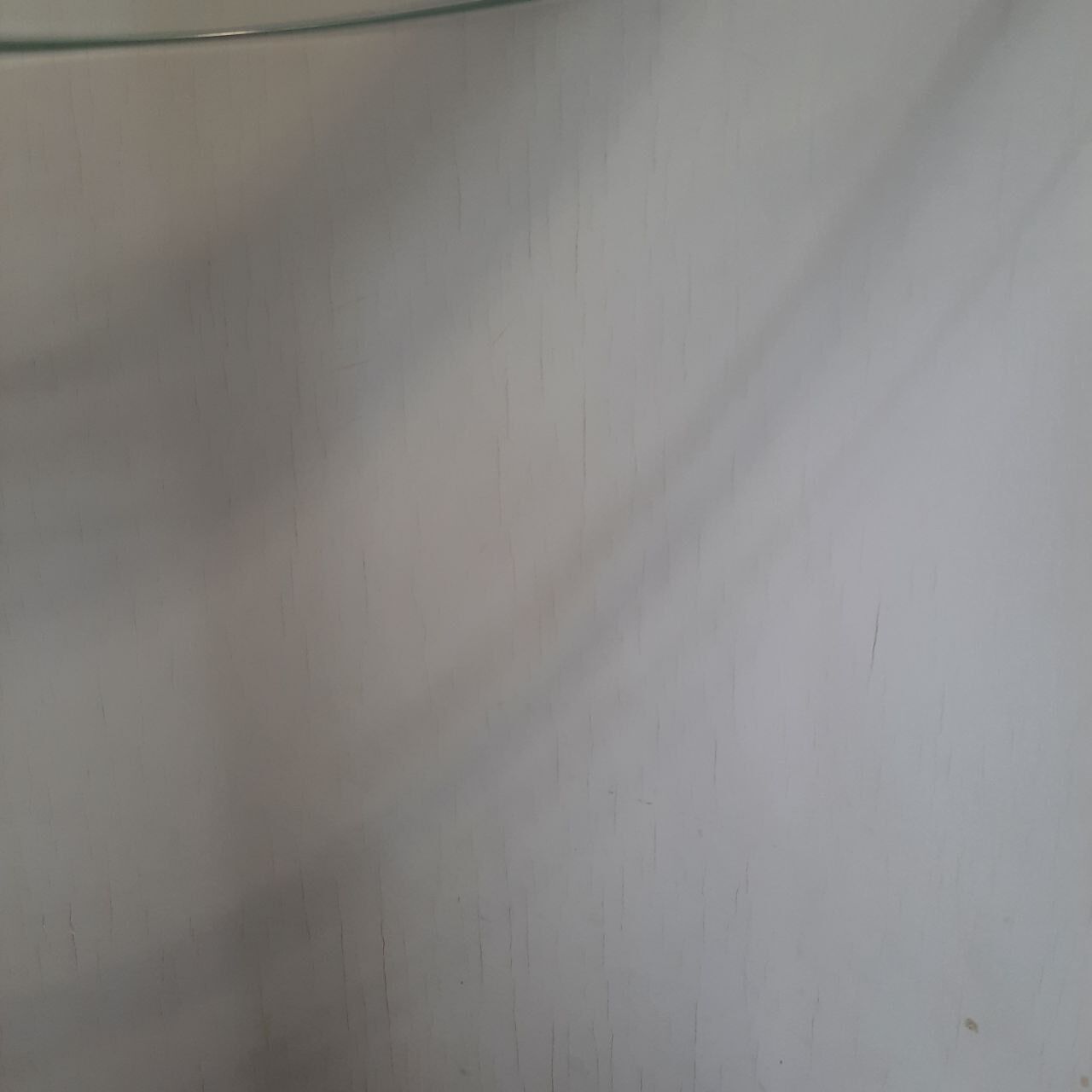 Vintage openable cylinder shaped bar cabinet, wood, brass and glass.