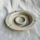 Vintage Speckled Stoneware Ashtray 1970s Design Catchall