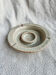 Vintage Speckled Stoneware Ashtray 1970s Design Catchall