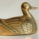Canard en laiton vintage
