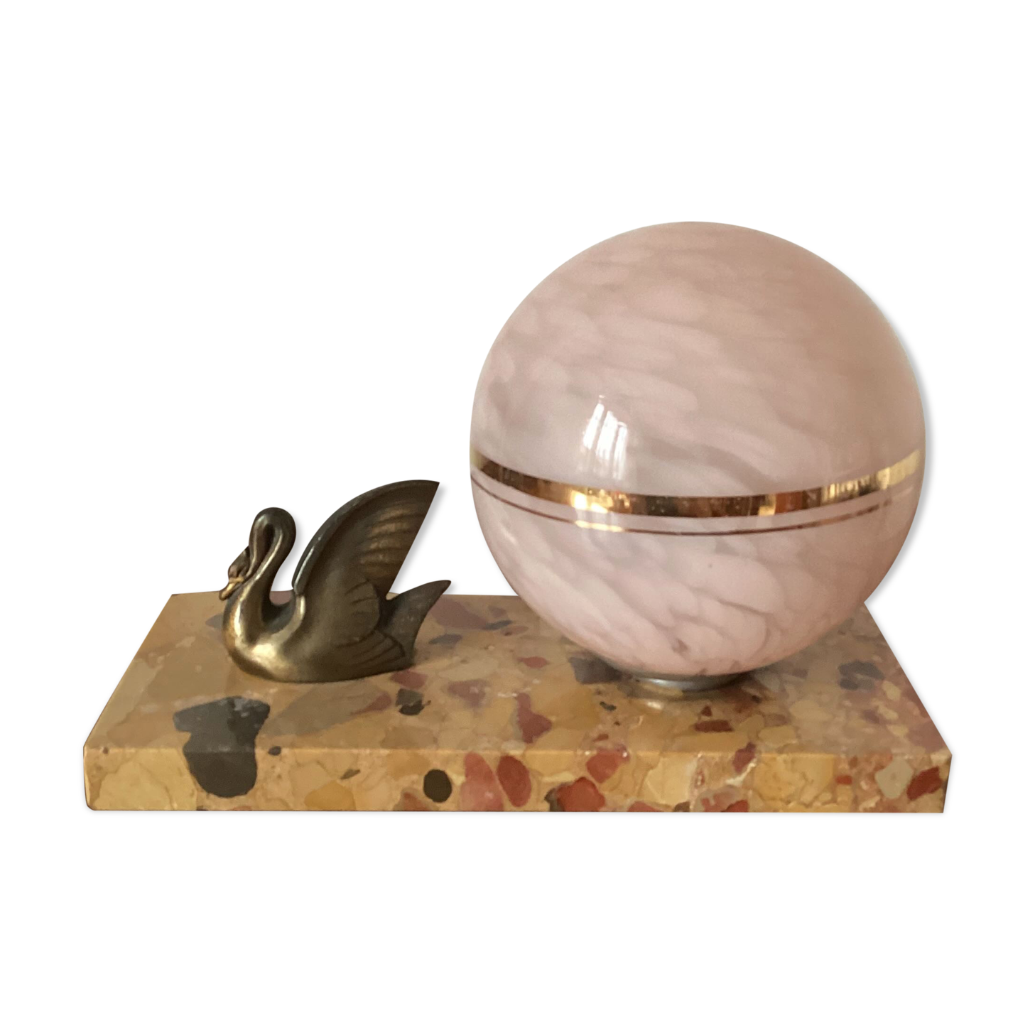 Art Deco bedside lamp