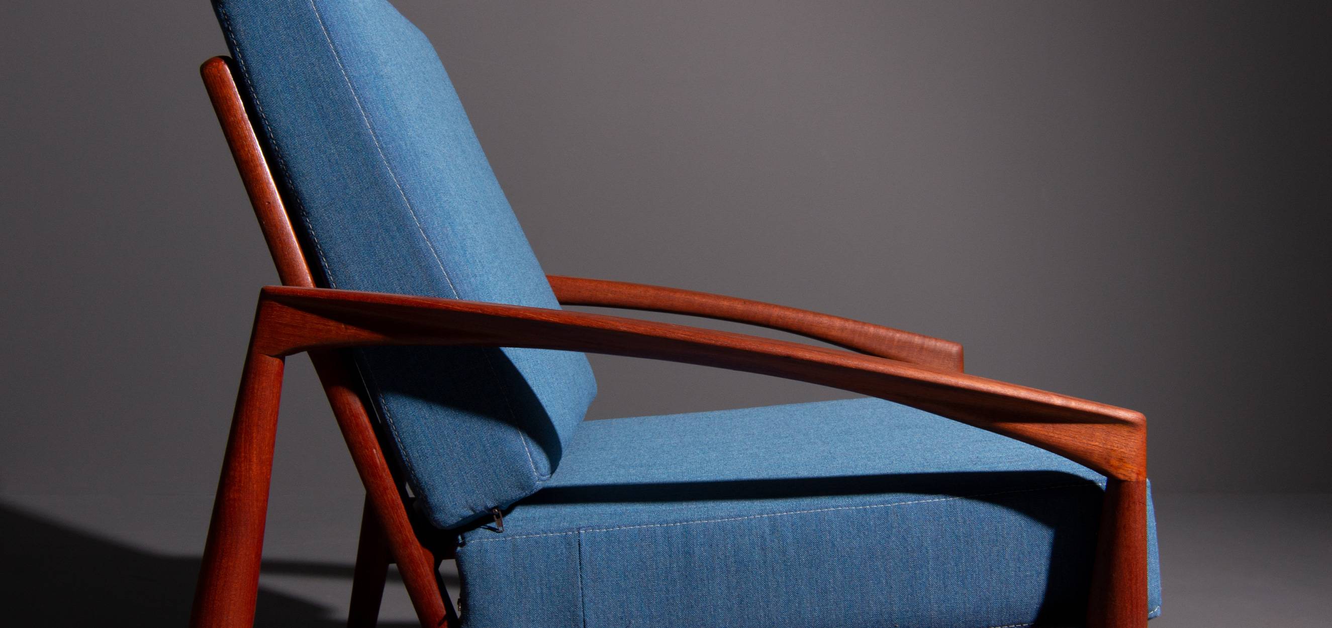 Armchairs by Kai Kristiansen for Magnus Olesen in 1955