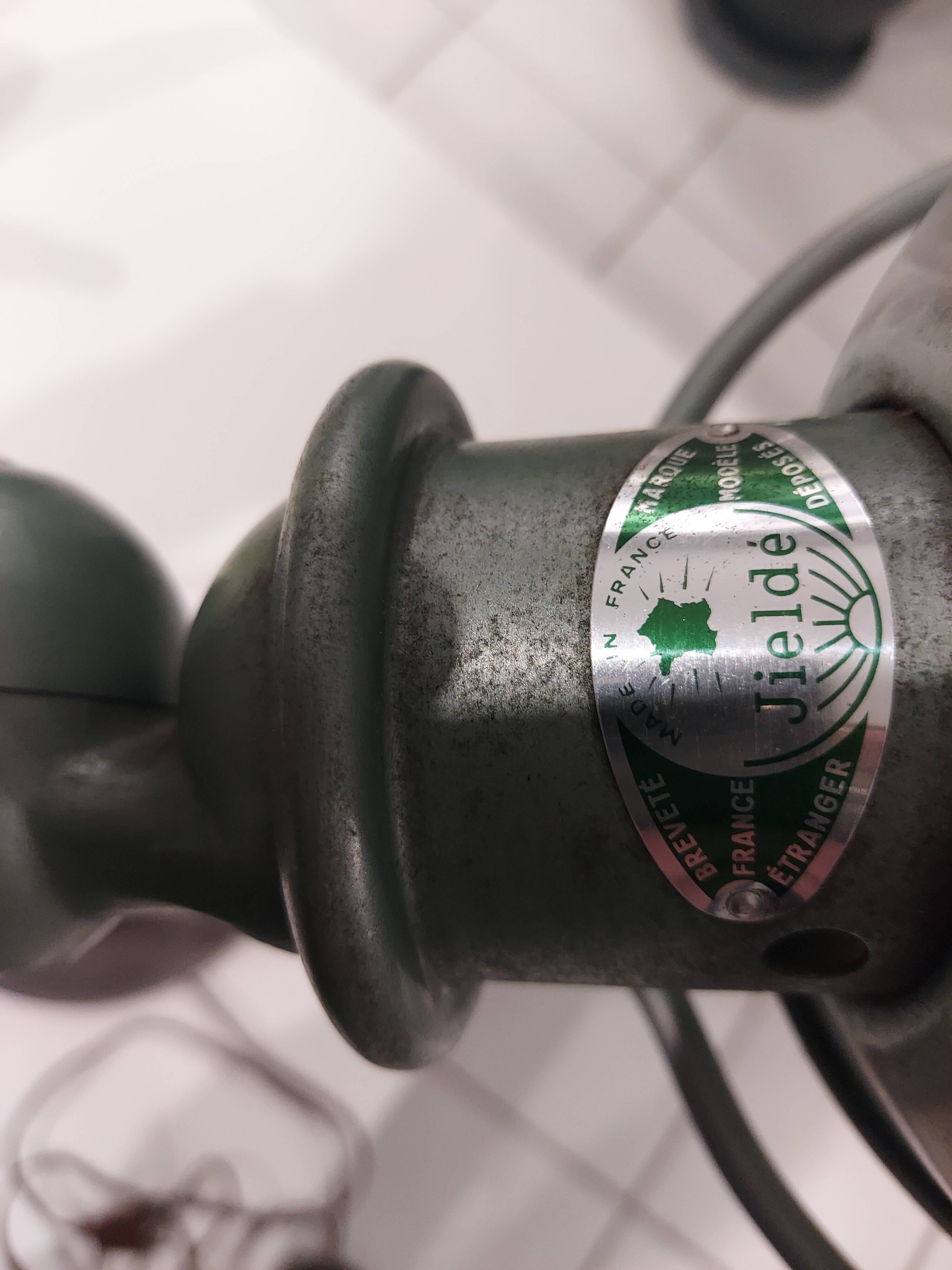 Industrial lamp by Jean Louis Domecq for Jielde, vintage 1950s