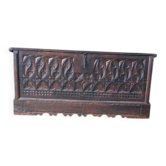 carved desk chest, Gothic style, 17th-19th century