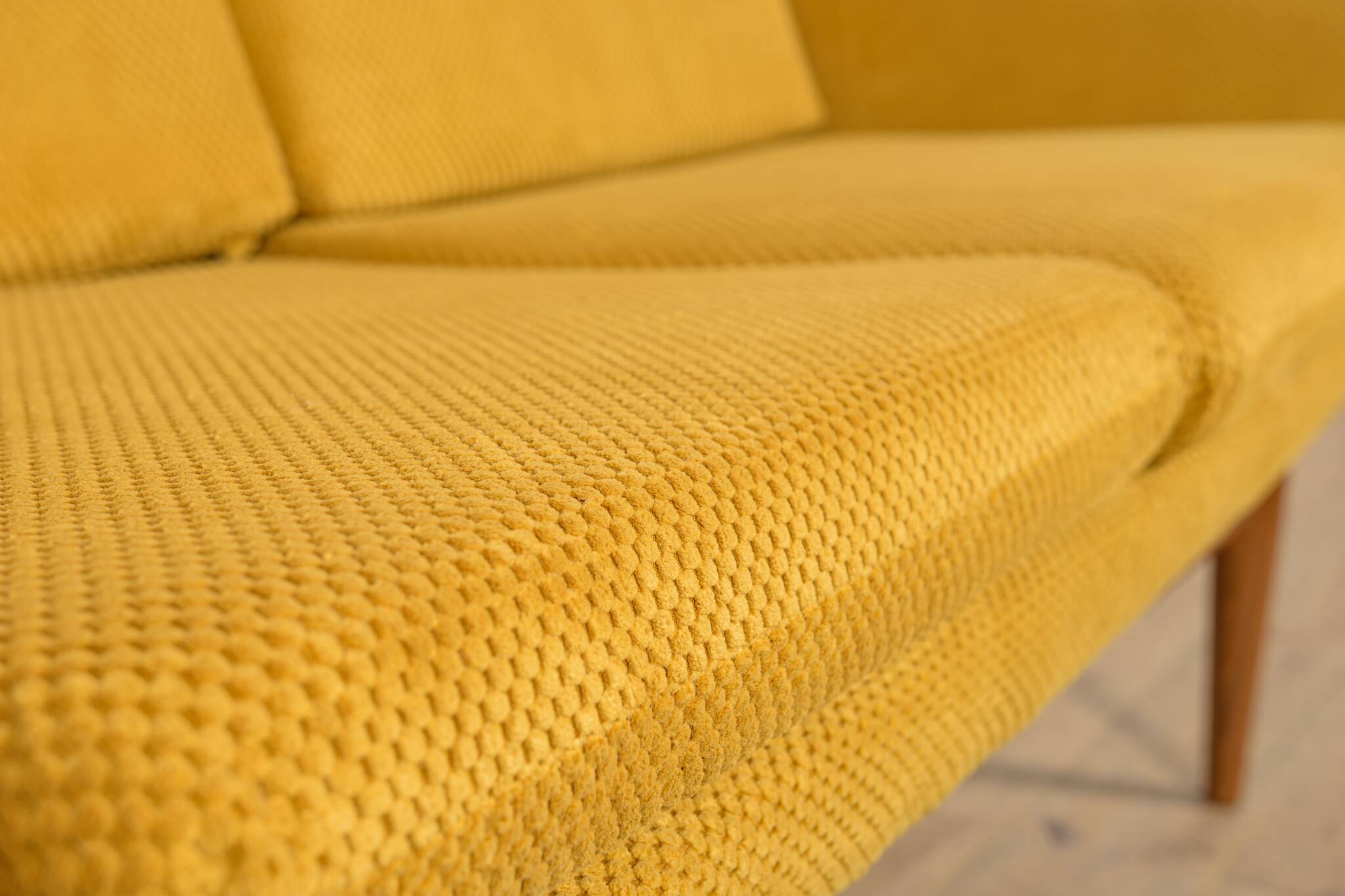 Mid-Century Three-Seater Sofa by Gerhard Berg for Hjelle, Norway, 1960s