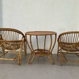 Rattan lounge