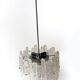 Ice frost pendant light by J. T Kalmar