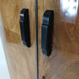 Art Deco Walnut Wardrobe by Jindřich Halabala for UP Závody, 1950s