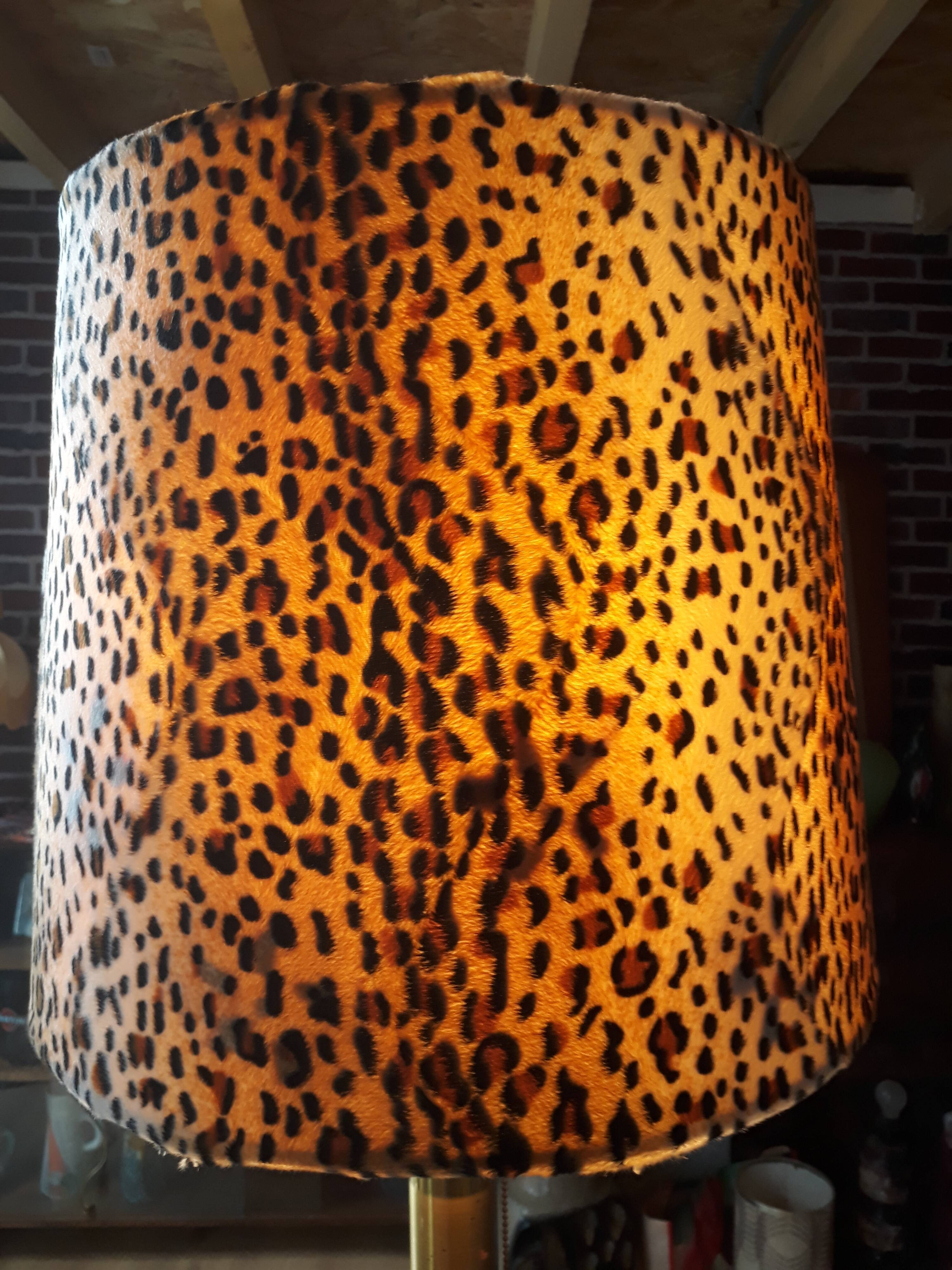 Floor lamp panther vintage 70 s