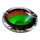 Cendrier multicolore, Murano 1970.
