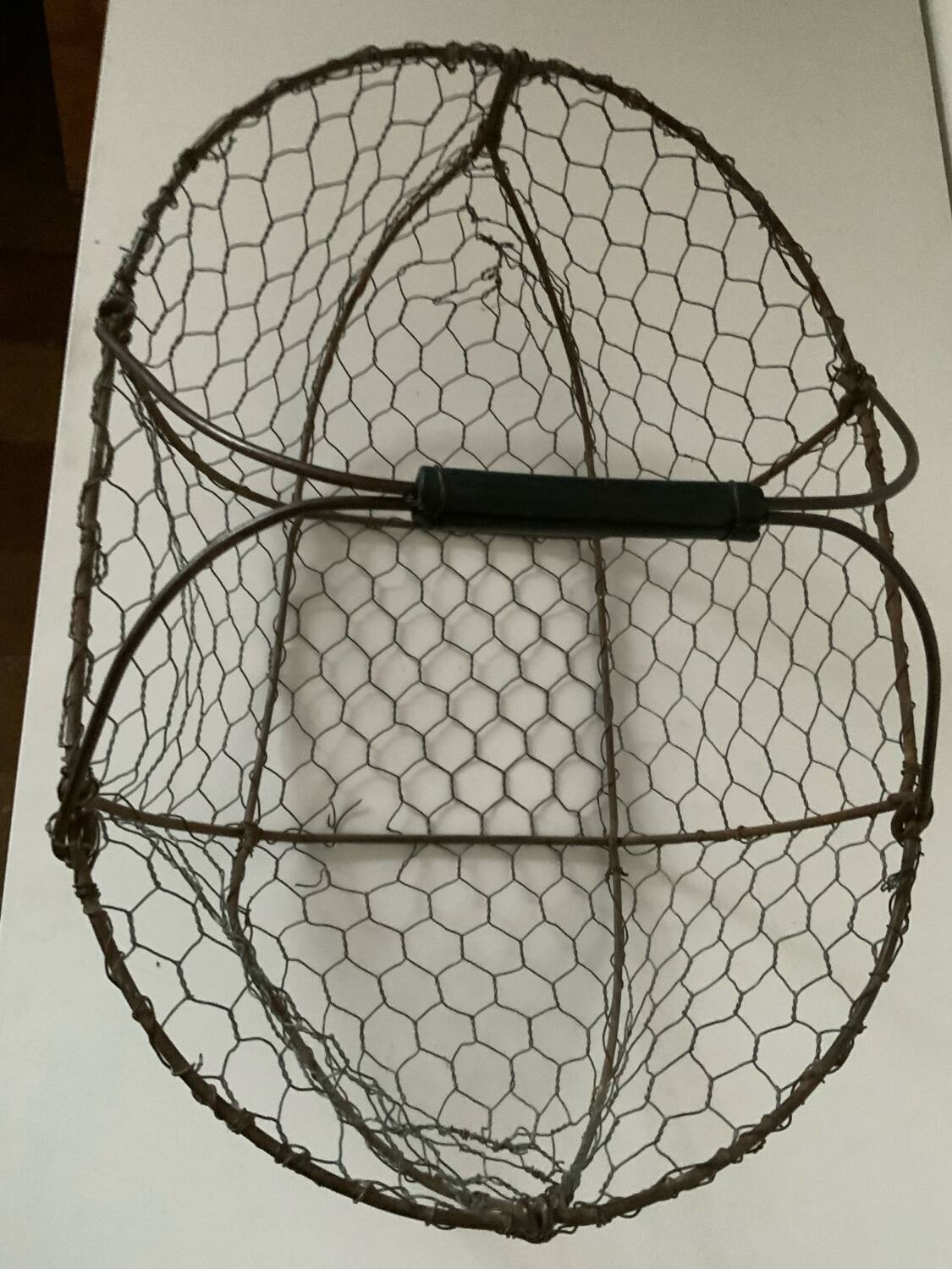 Vintage metal basket